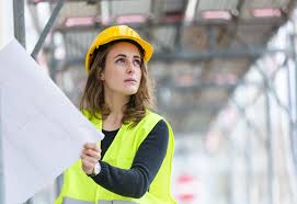 Woman In Construction image
