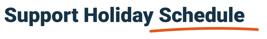 GCPayExchange_eNews_Graphics_SupportHolidaySchedule