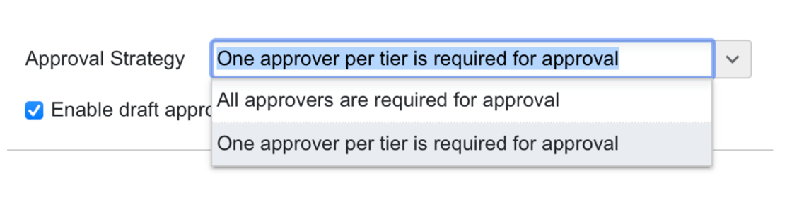 One Approver